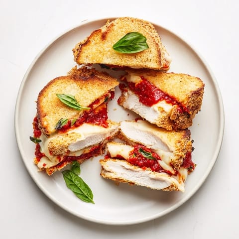 Chicken Parm Grilled Cheese
