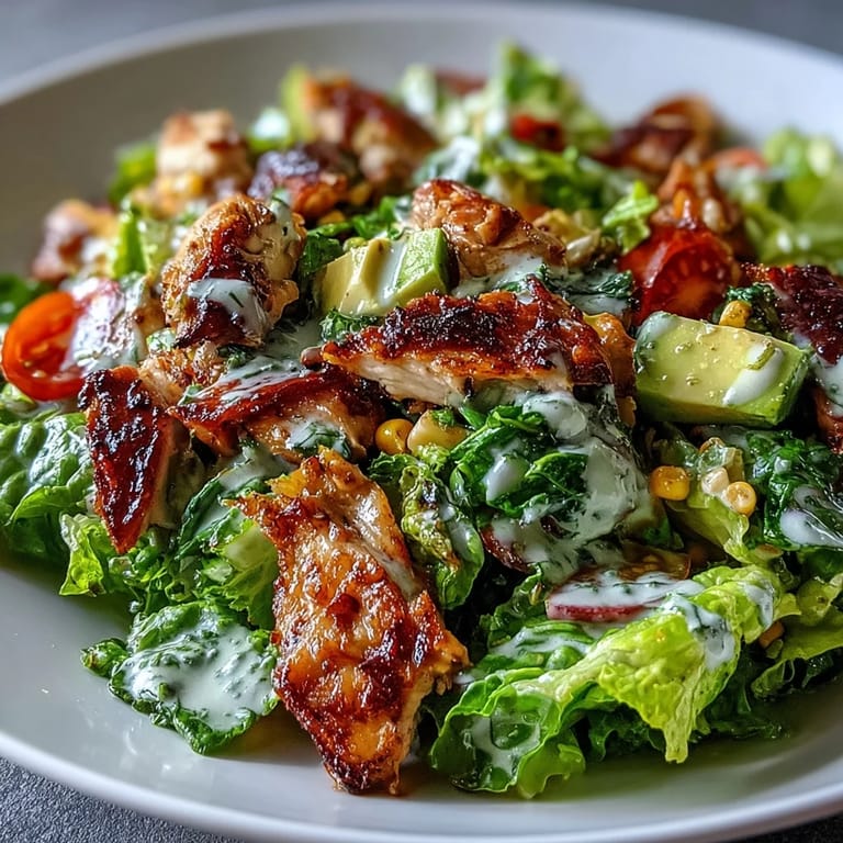 Fresh and zesty roasted corn and chicken salad crowned with crisp radishes.