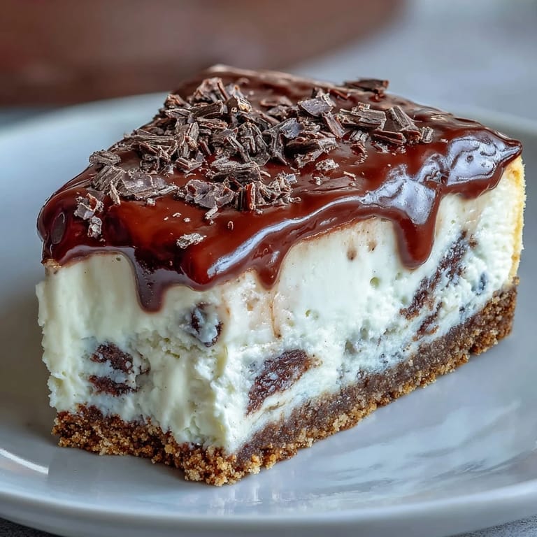 Decadent lighter chocolate cheesecake recipe, perfectly baked and ready to chill.