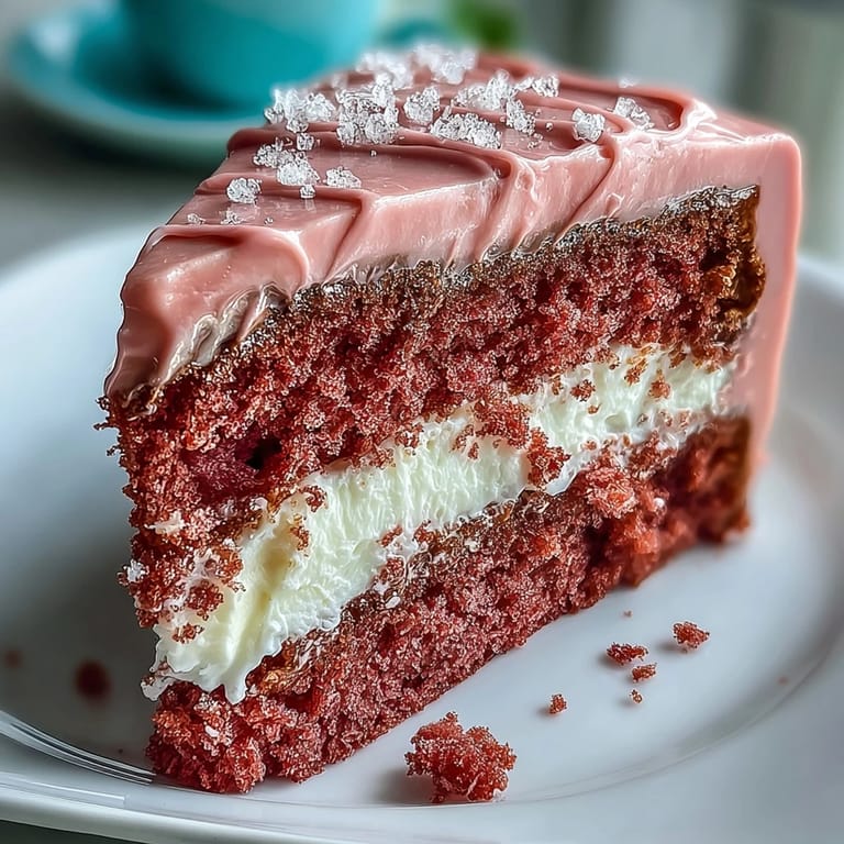 Decadent Bridal Shower Rosé Velvet Cake, perfect for a celebratory toast.
