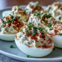 Classic Deviled Eggs Paprika Chives