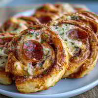 Pizza Pinwheels Pepperoni Mozzarella